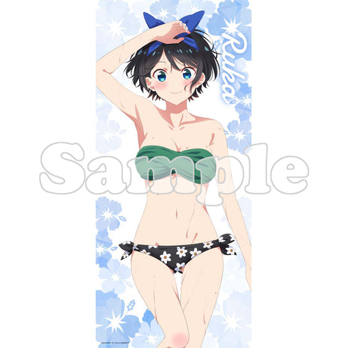 『彼女、お借りします』描き下ろしスポーツタオル 水着Ver. 更科瑠夏